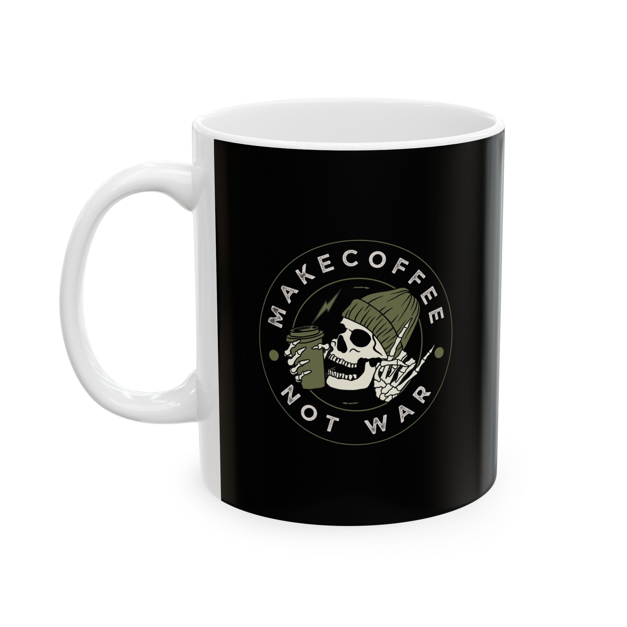 Make Coffee Not War Coffee Mug Printify
