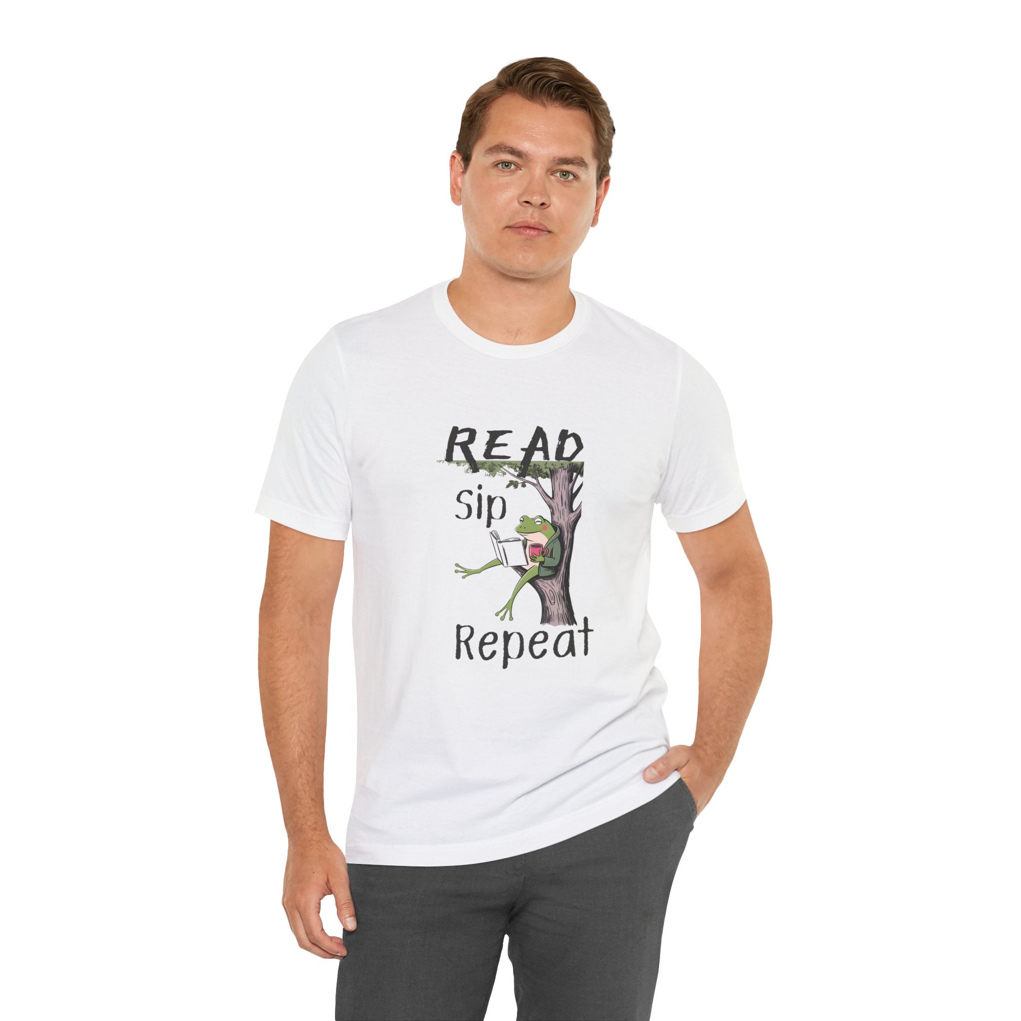 Book Lover Reading & Coffee Graphic T-Shirt
