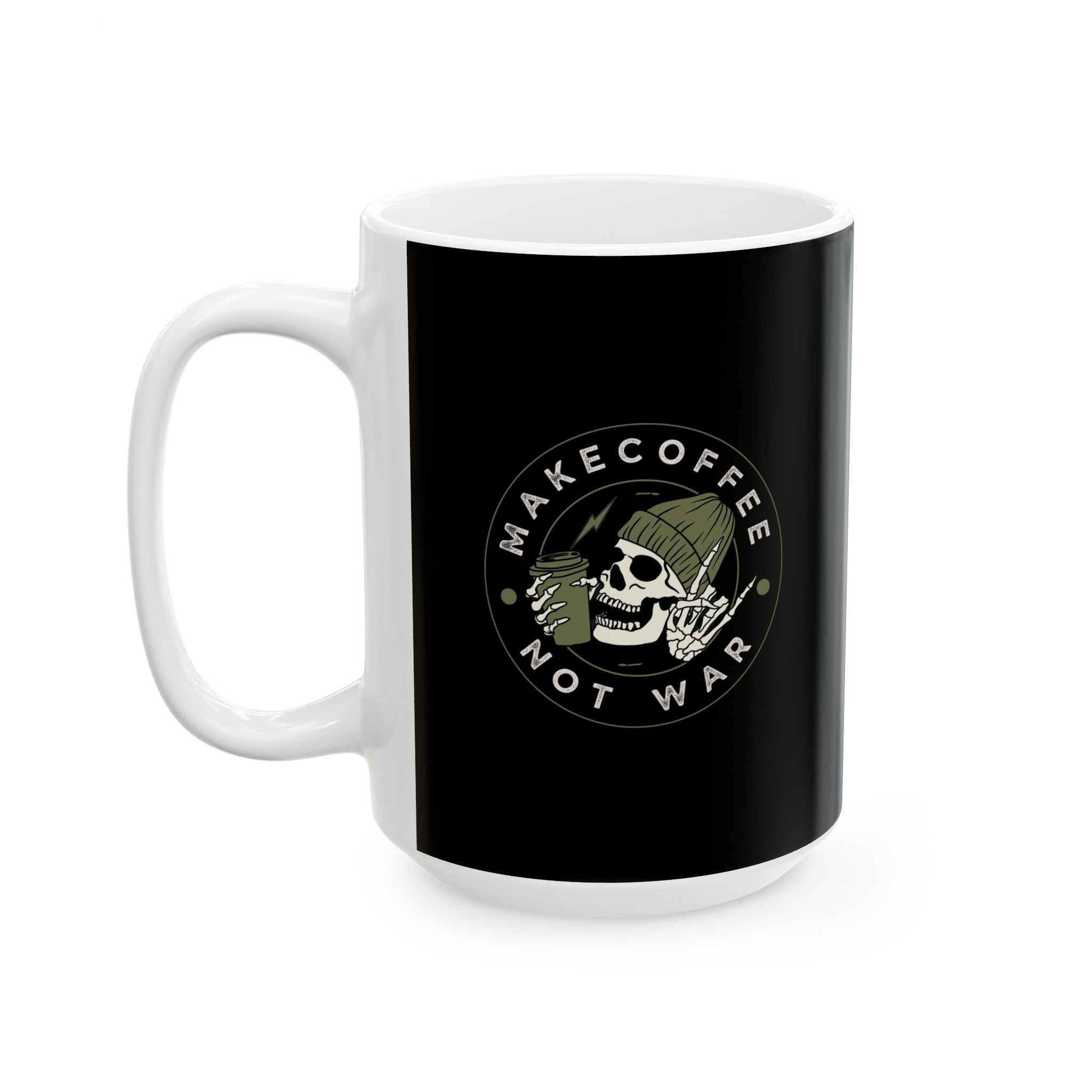 Make Coffee Not War Coffee Mug Printify