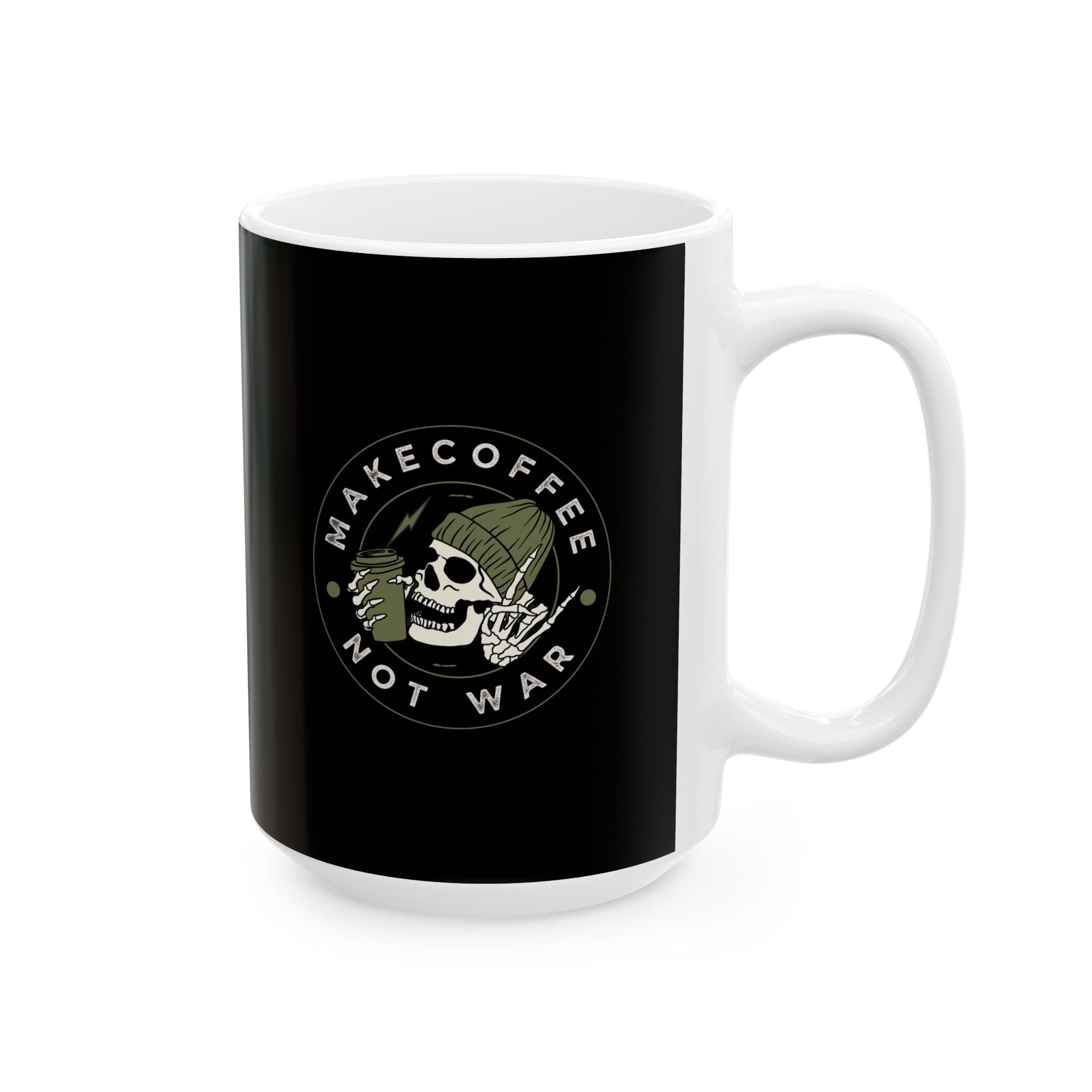 Make Coffee Not War Coffee Mug Printify