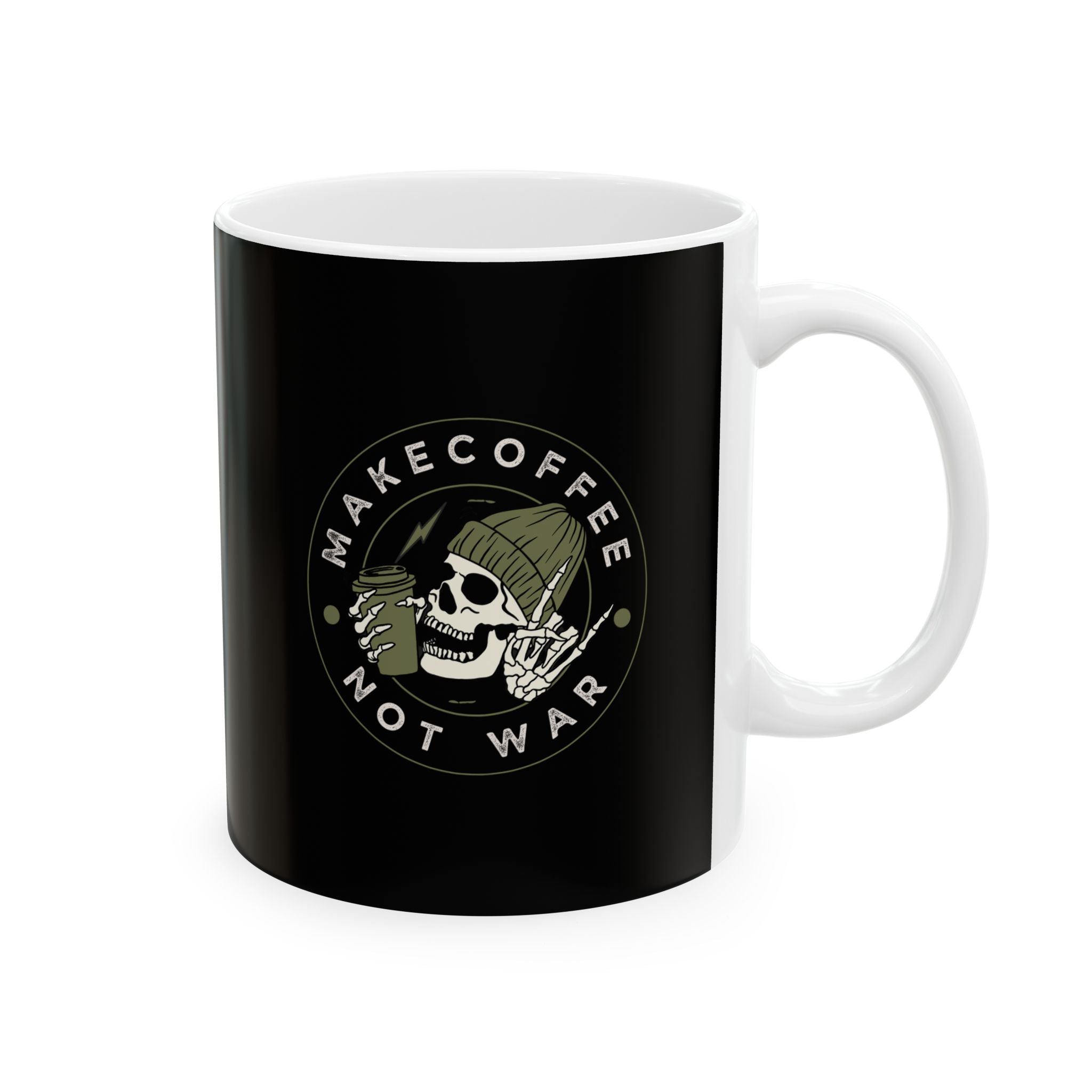Make Coffee Not War Coffee Mug Printify
