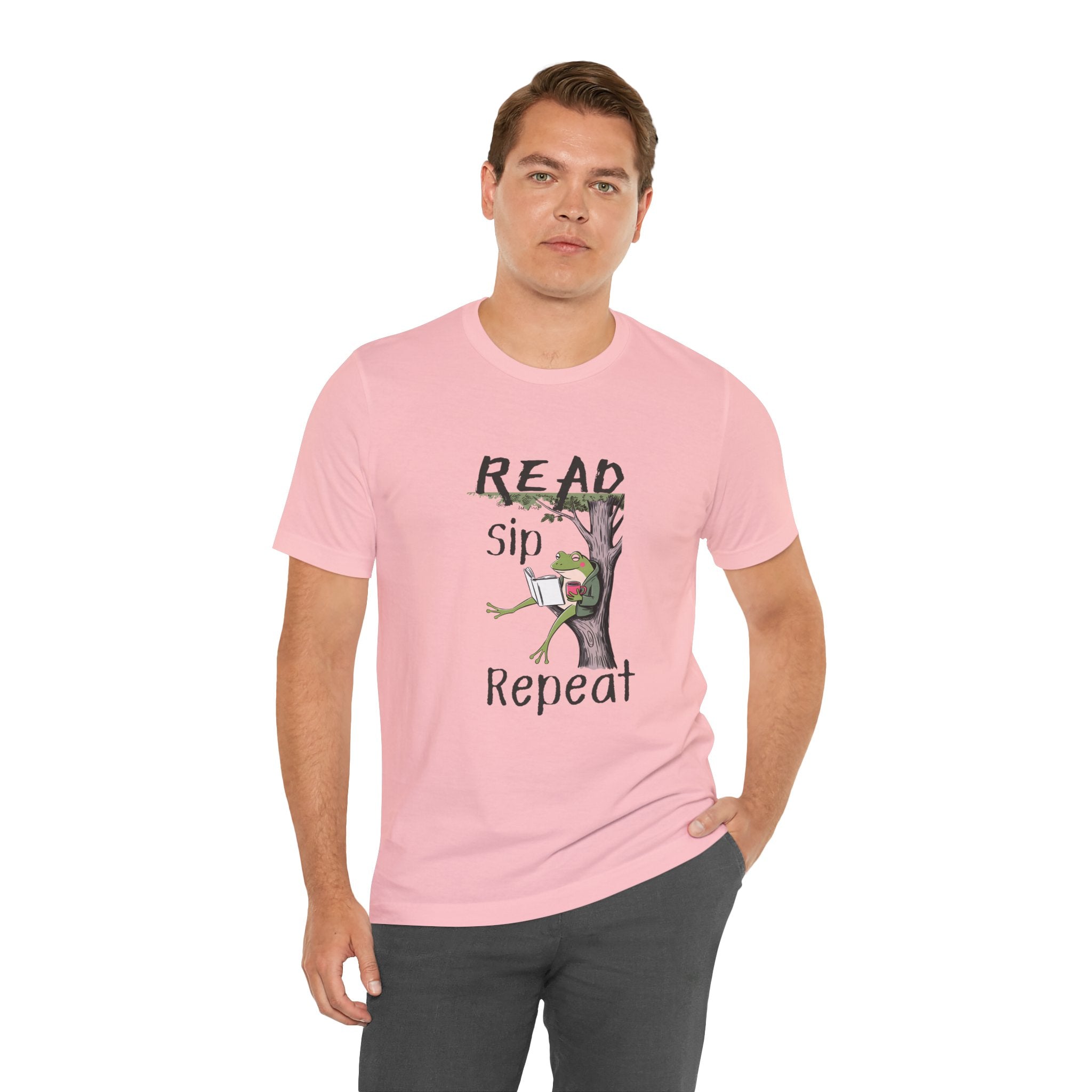 Book Lover Reading & Coffee Graphic T-Shirt