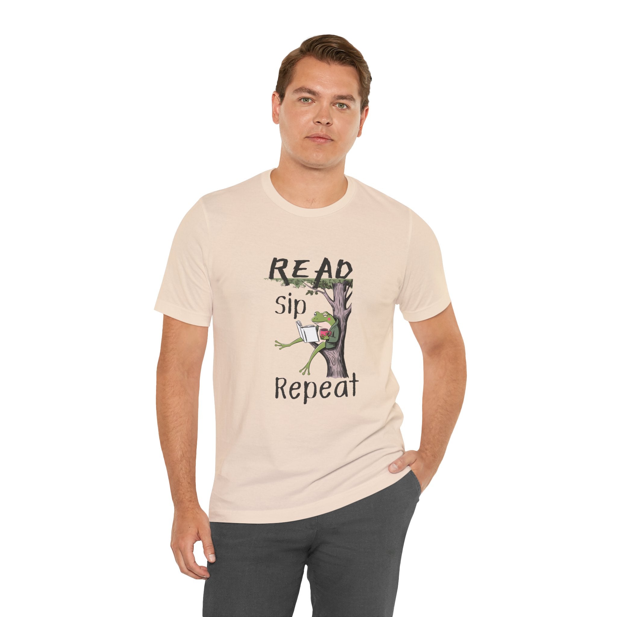 Book Lover Reading & Coffee Graphic T-Shirt