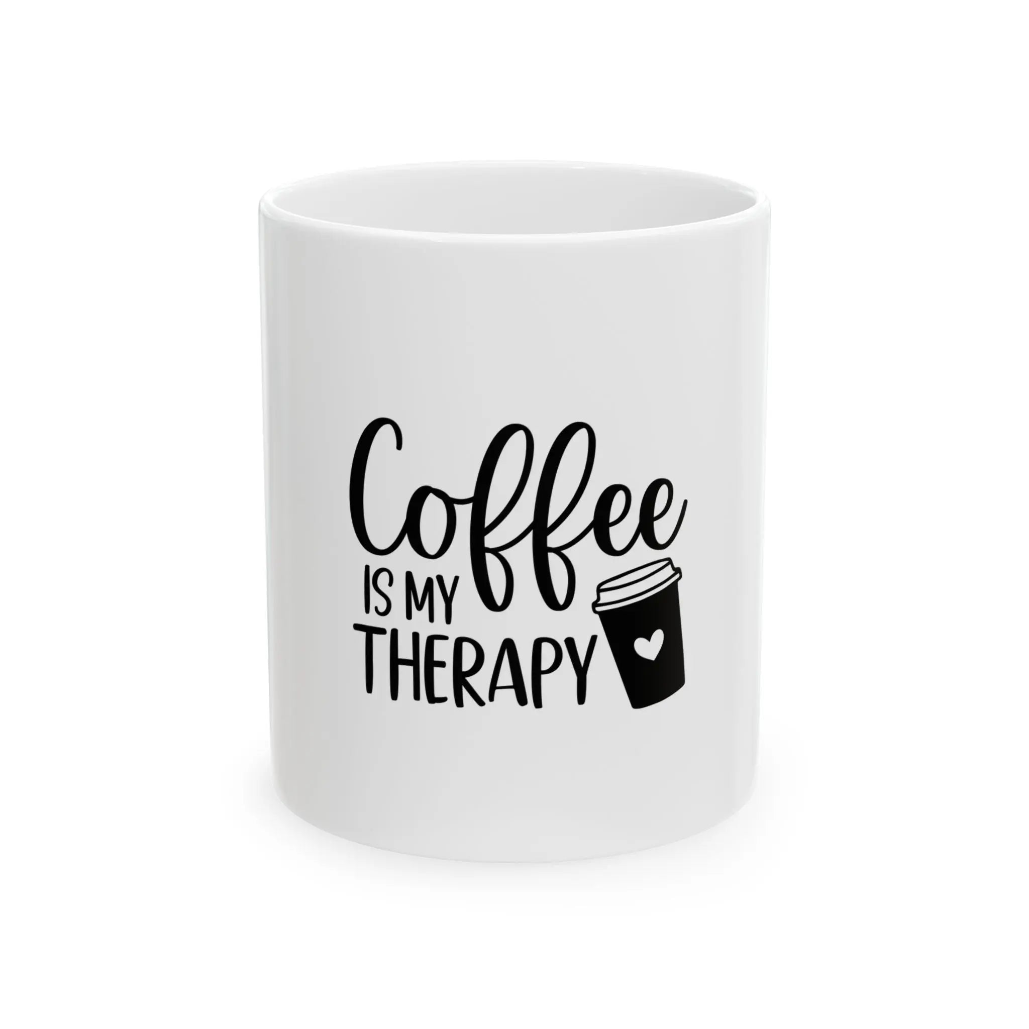 Coffee Is My Therapy Ceramic Mug - Vanyra