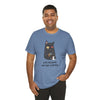 Life Begins After Coffee Cute Cat Graphic Tee