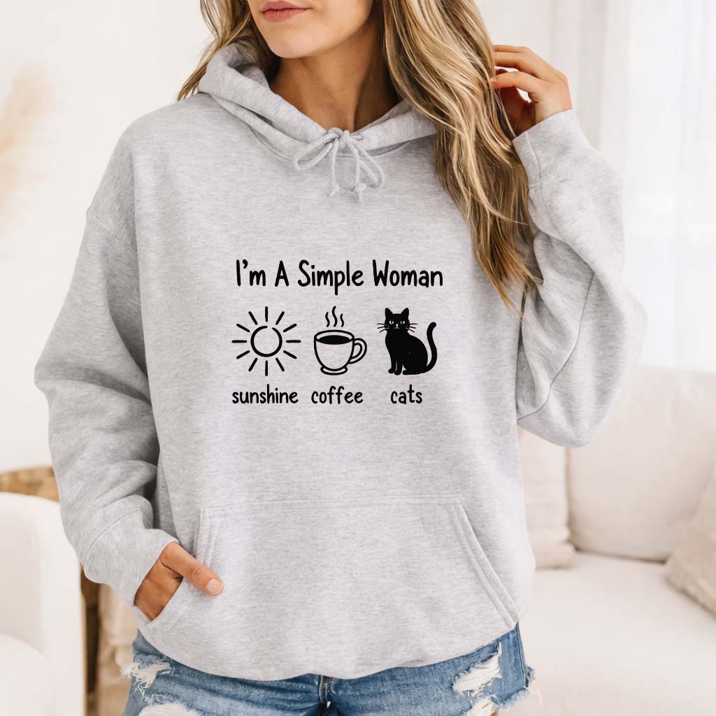 I’m A Simple Woman:  Cozy Pullover - Vanyra