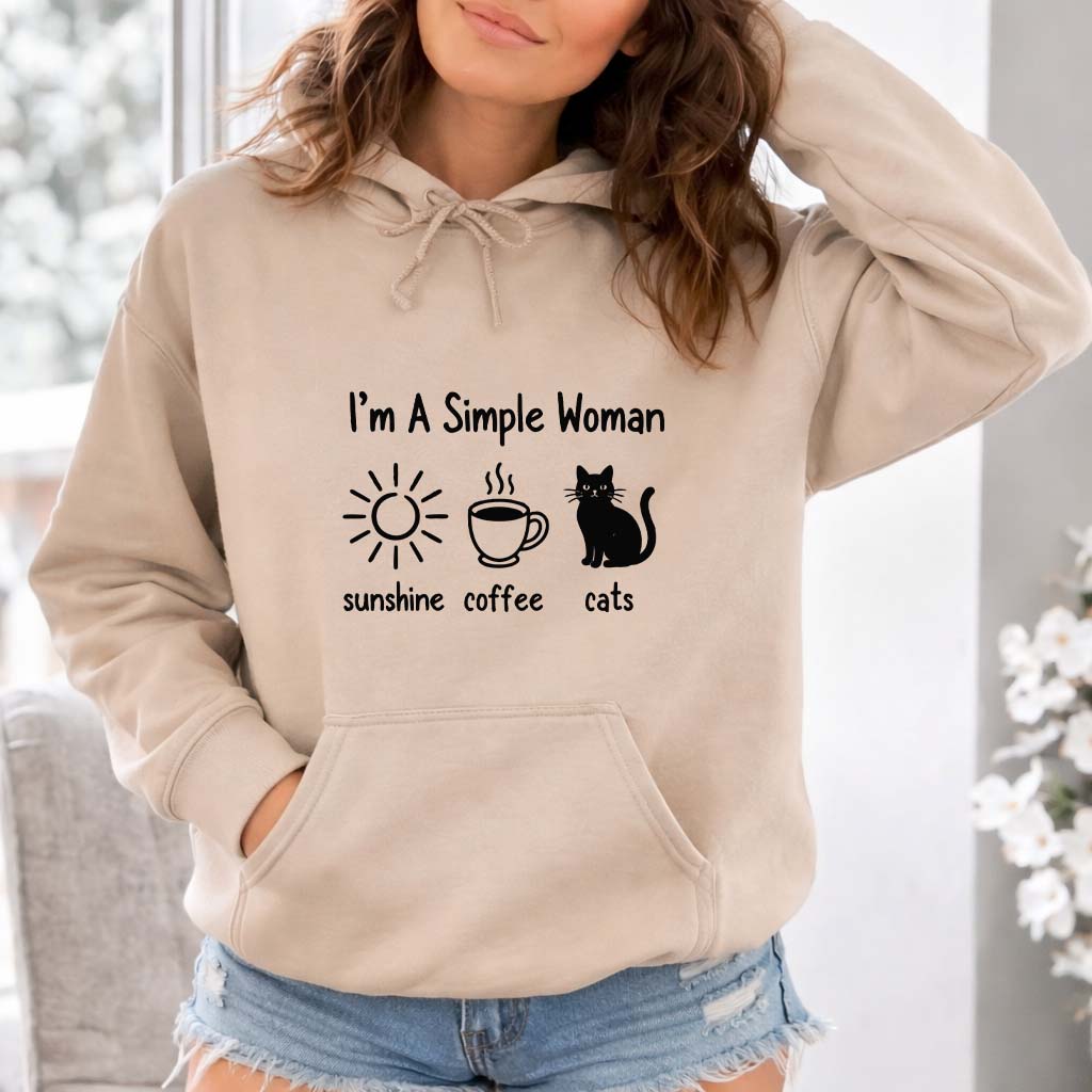 I’m A Simple Woman:  Cozy Pullover - Vanyra